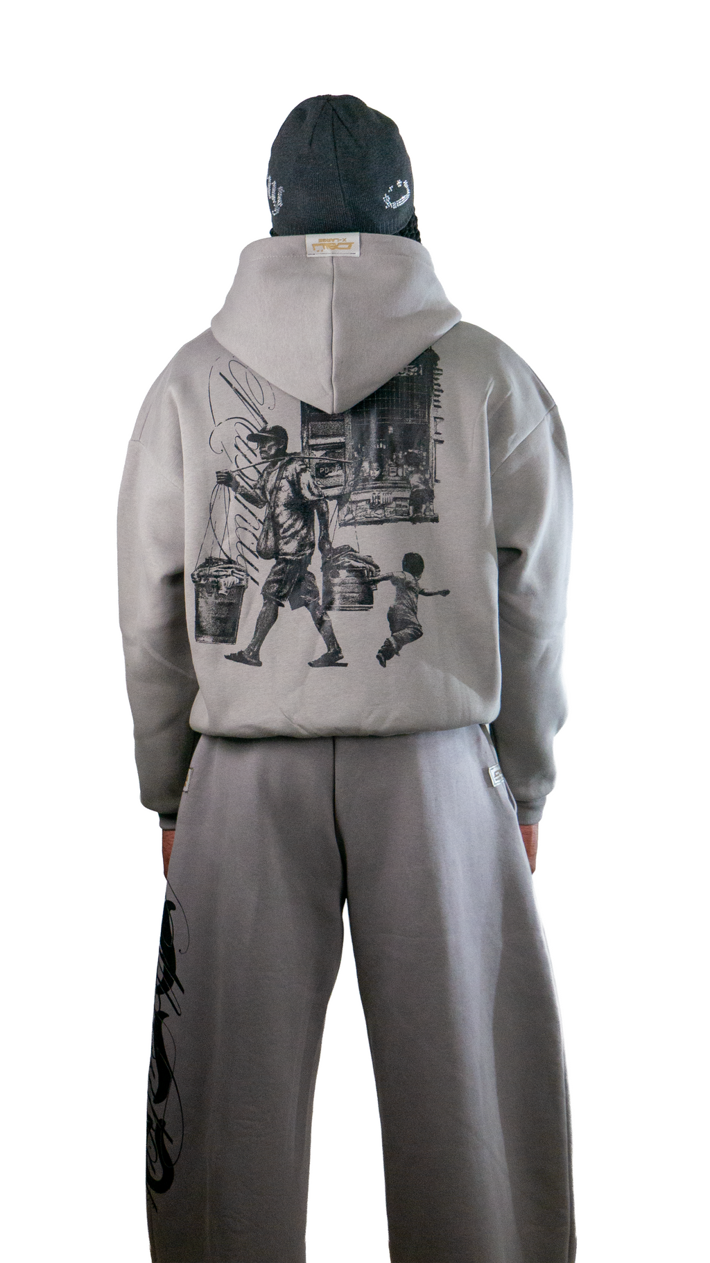 KANTO GREY HOODIE