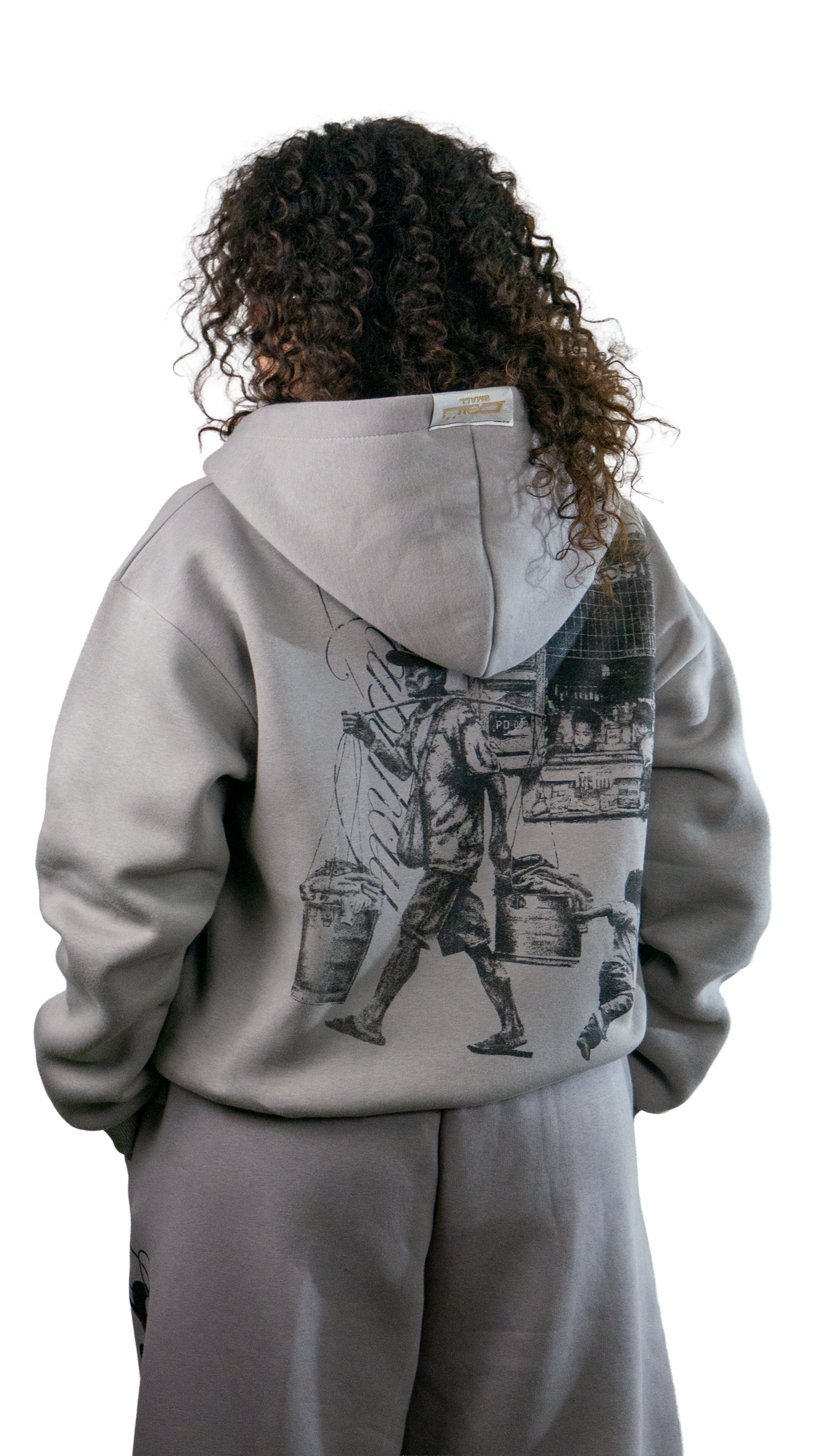 KANTO GREY HOODIE