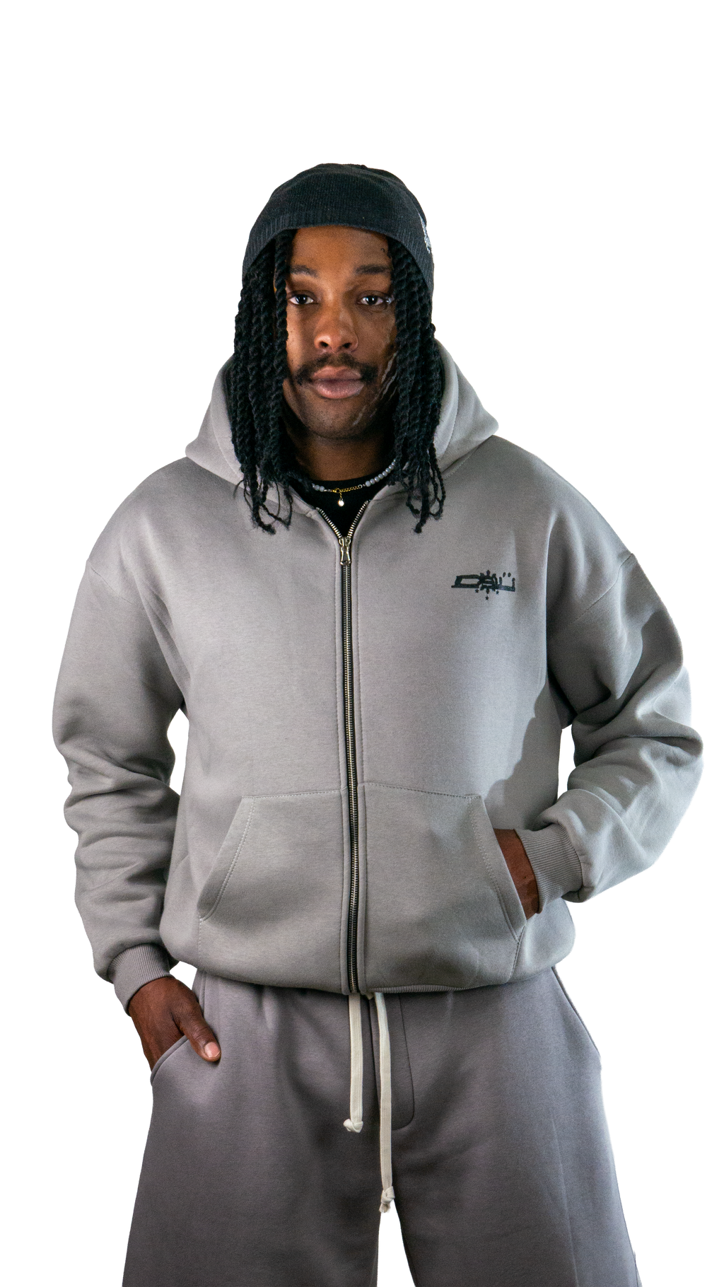 KANTO GREY HOODIE