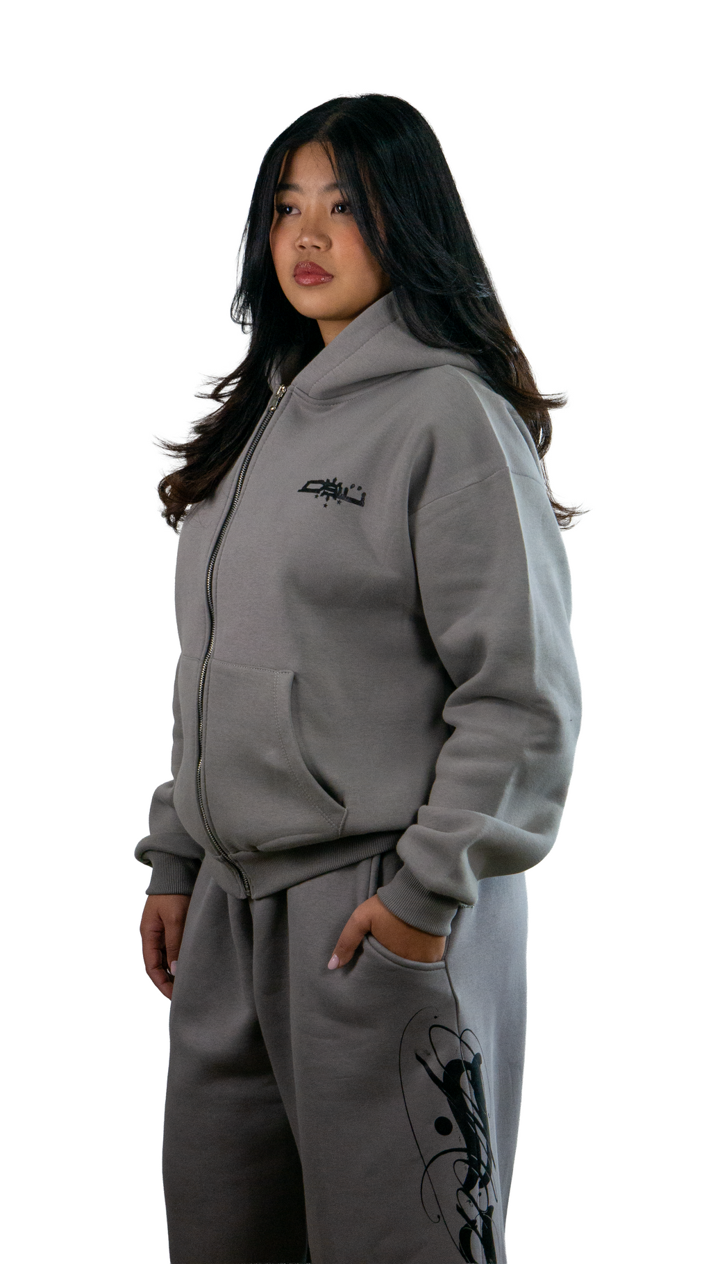KANTO GREY HOODIE