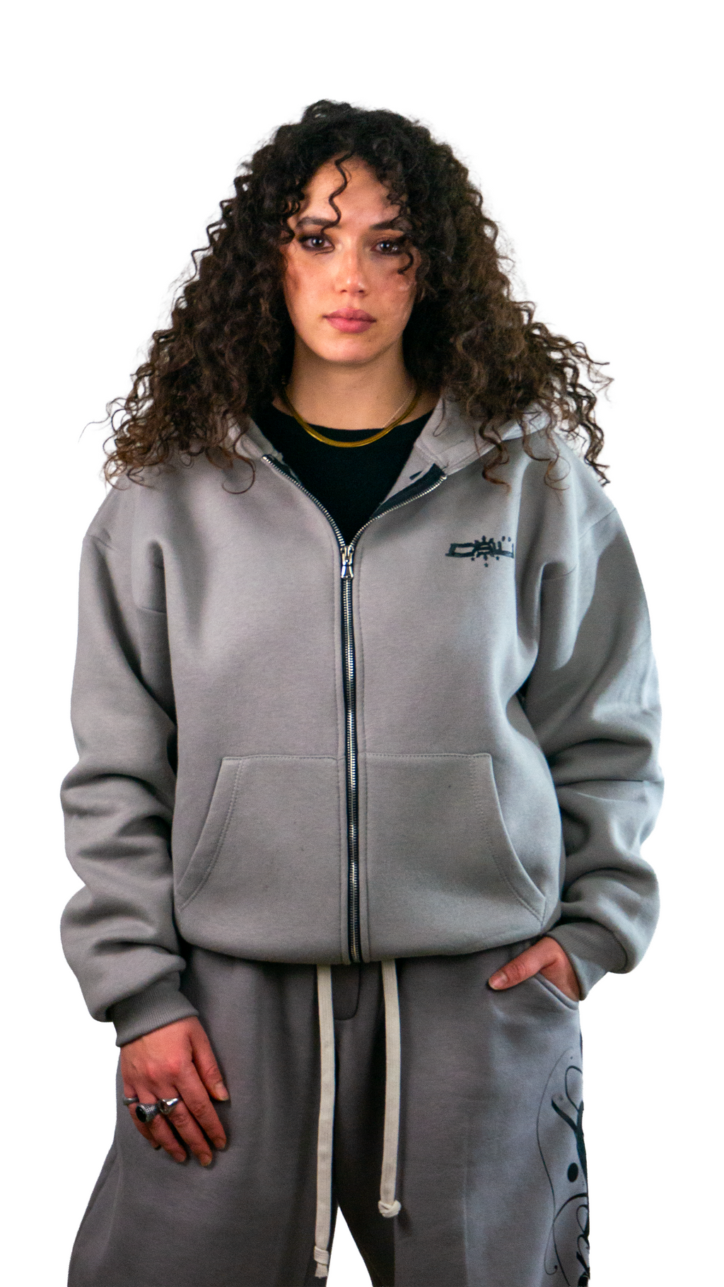 KANTO GREY HOODIE