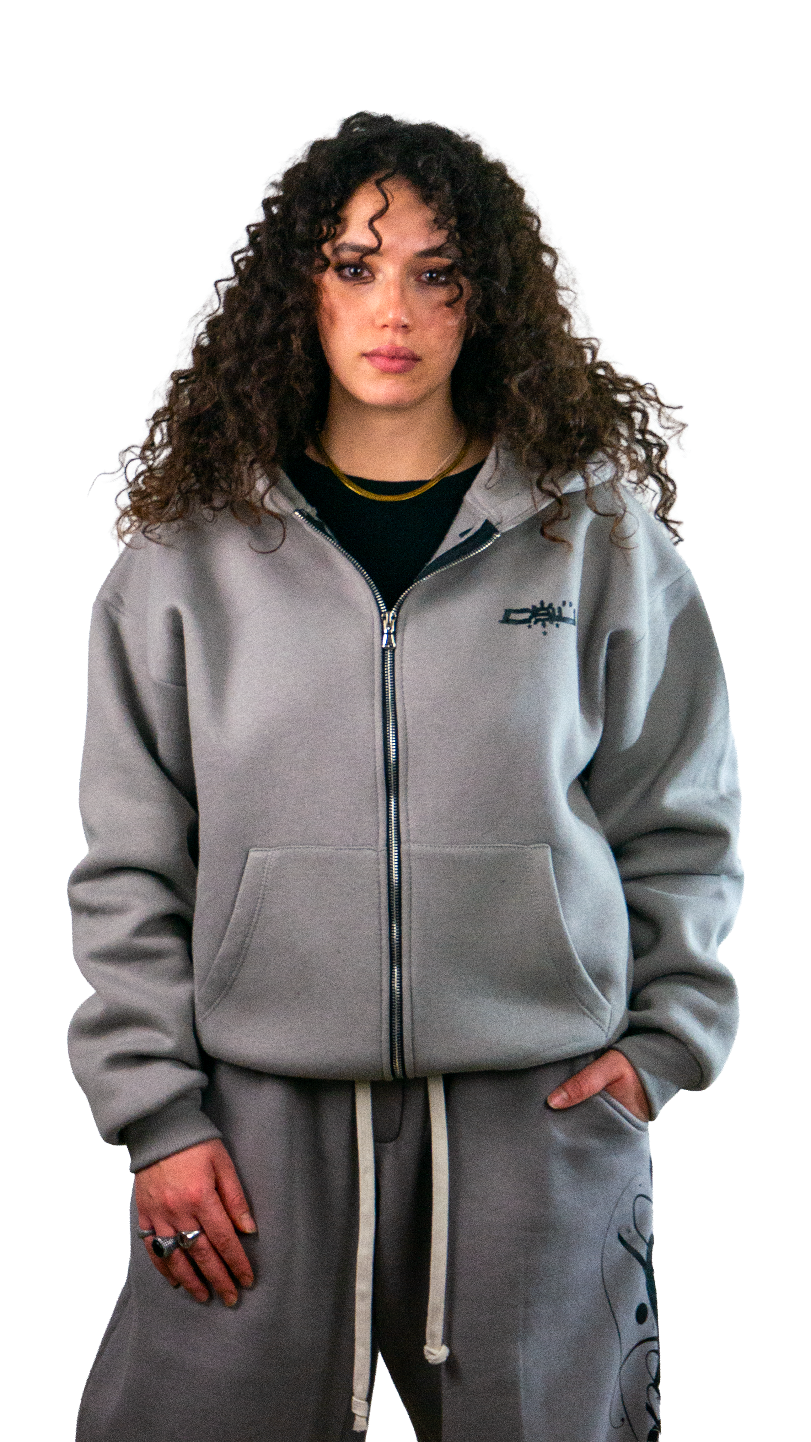 KANTO GREY HOODIE
